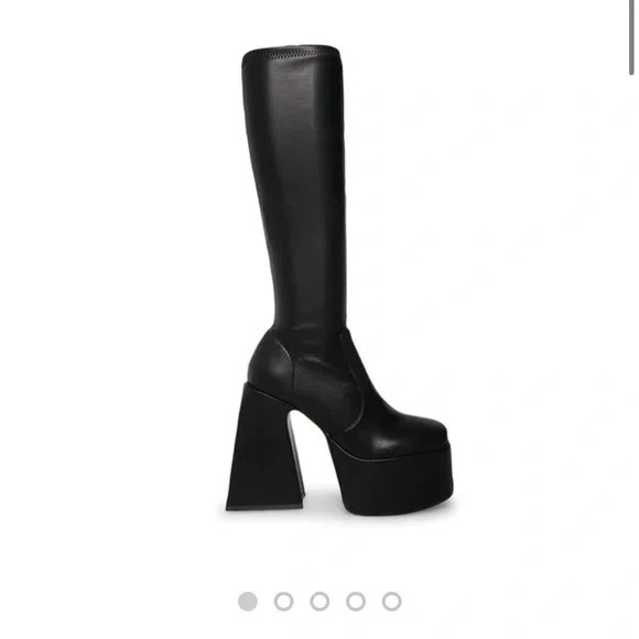Stevemadden Hartlie Boots Black 9